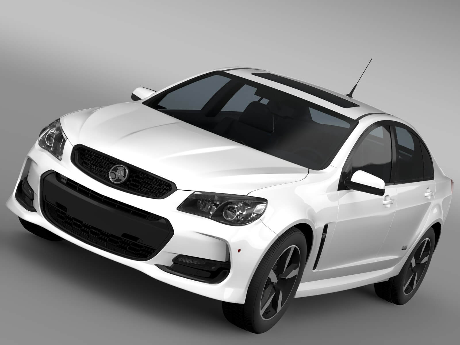 Holden Commodore Black VF Series II 2016 3D Model by Creator 3D