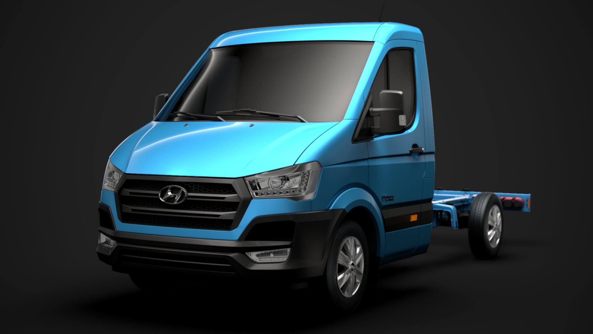 Hyundai H350 Chassis Single Cab SWB 2019 3D Model by Creator 3D