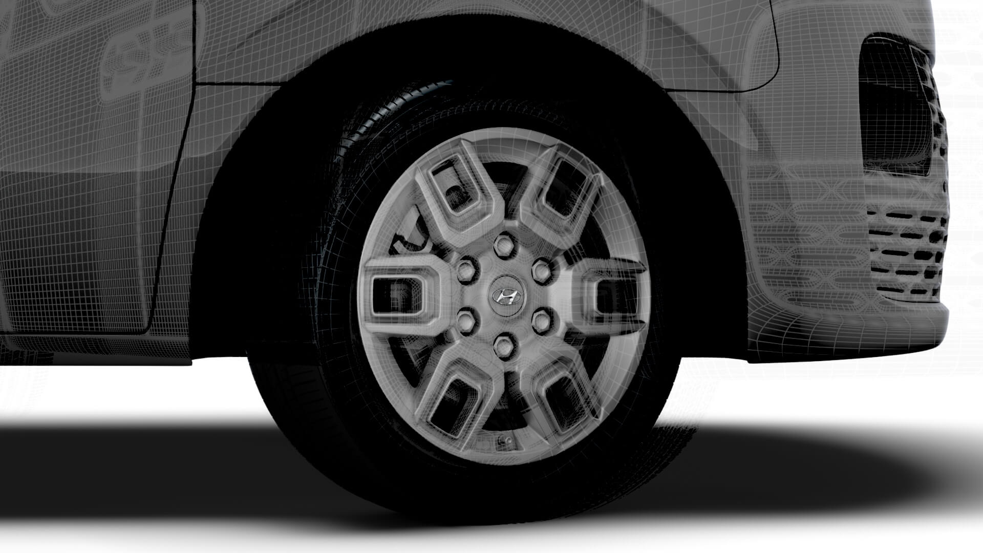 Hyundai Staria Panel Van 2024 3D Model by Creator 3D