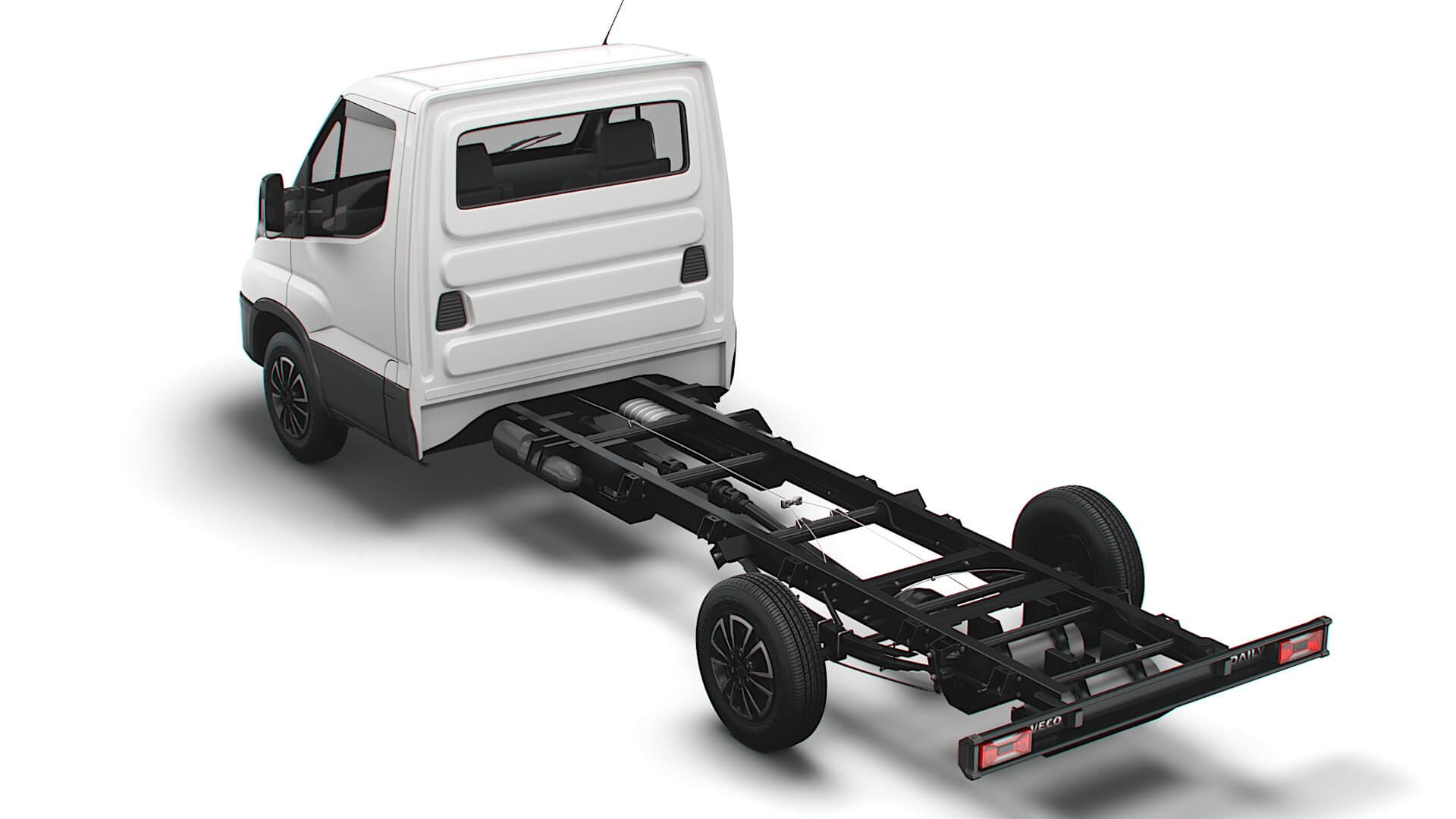 Iveco Daily Single Cab L4 Chassis 2022 3D Model by Creator 3D