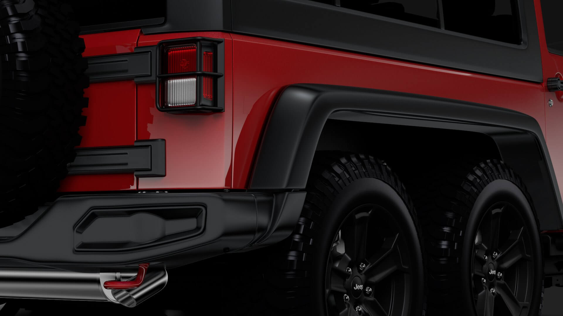 Jeep Rubicon 6x6
