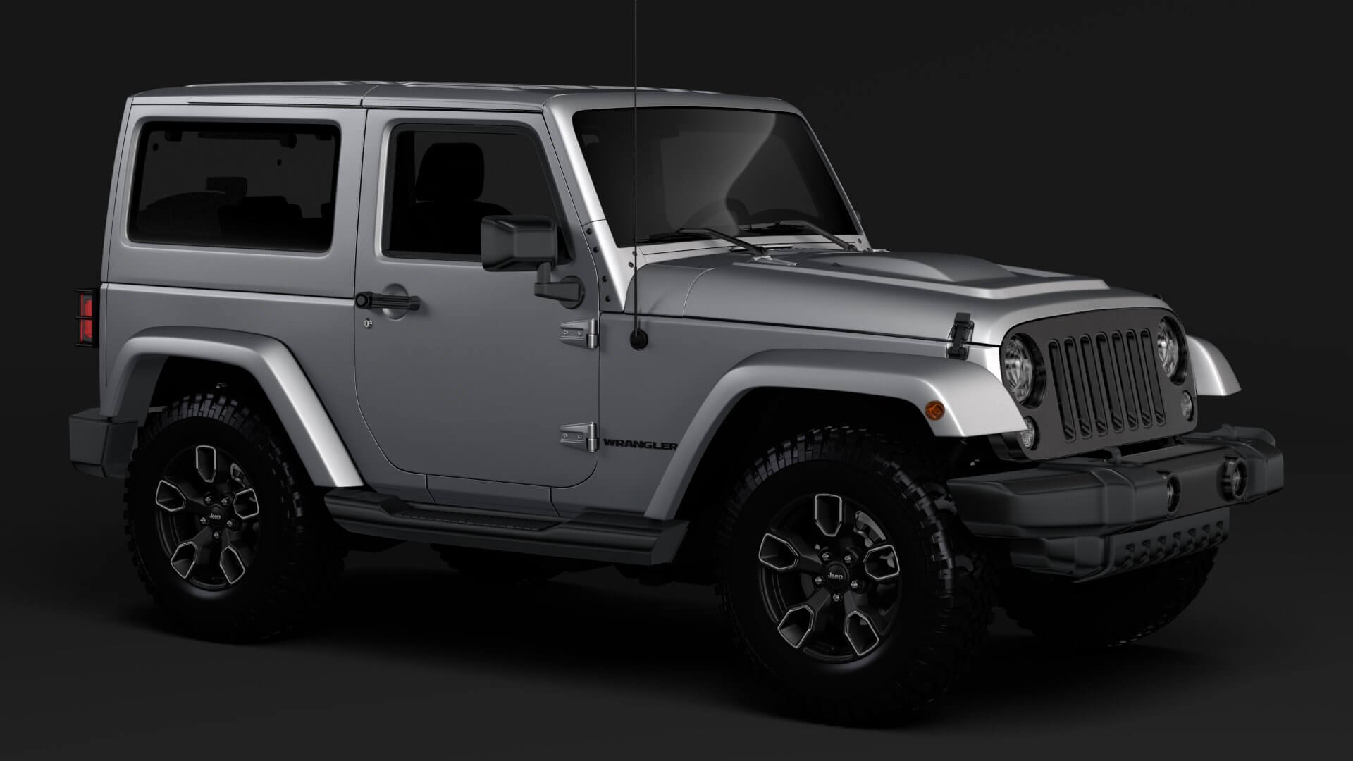 Jeep wrangler 3d