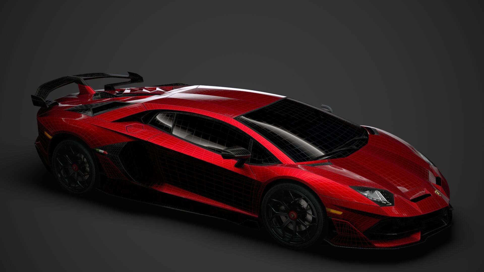 Aventador SVJ 2020 3D Model