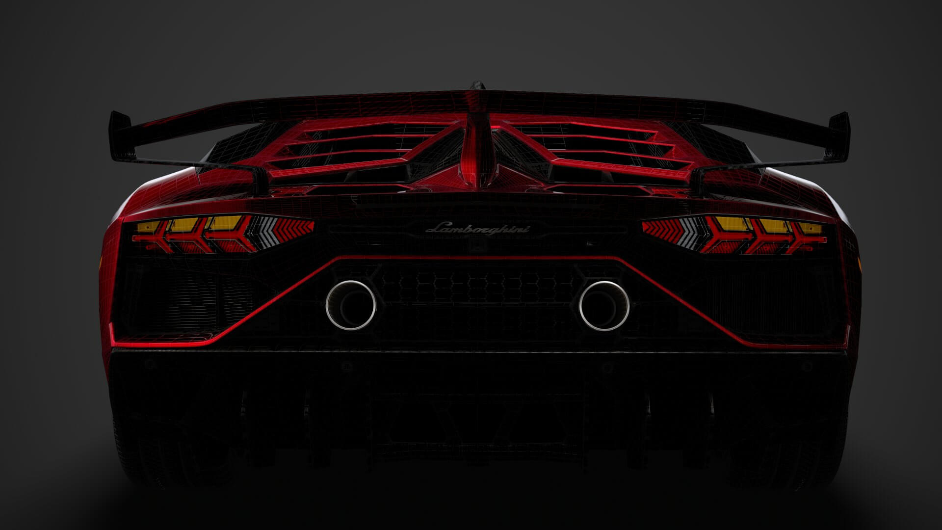 Aventador SVJ 2020 3D Model