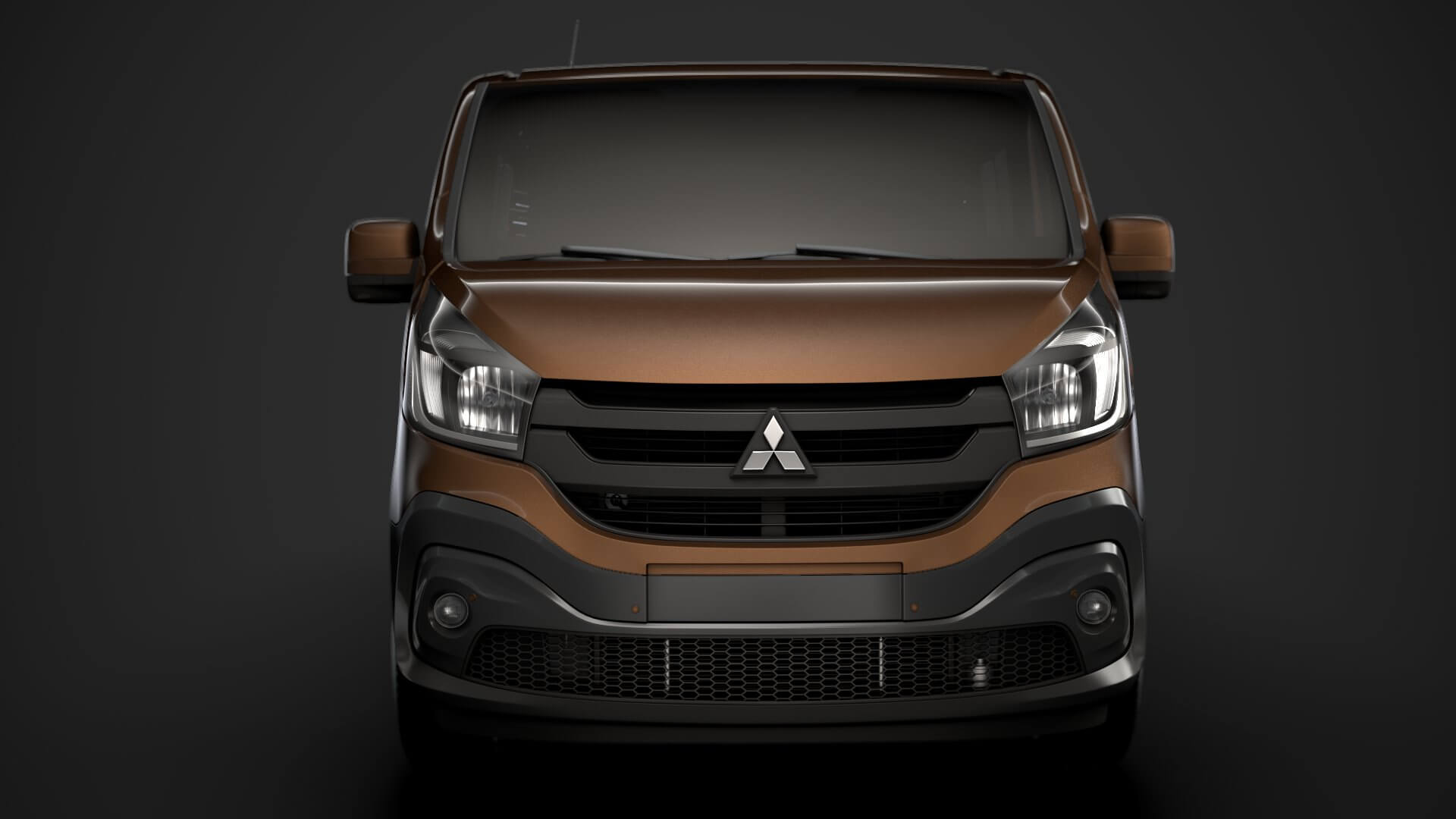Combi Express Unit Mitsubishi Express Combi LWB 2020 - 3D Model by Creator 3D