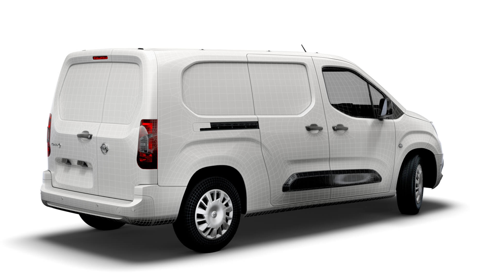 Opel E Combo LWB Limited Edition Van 2022 3D Model by Creator 3D