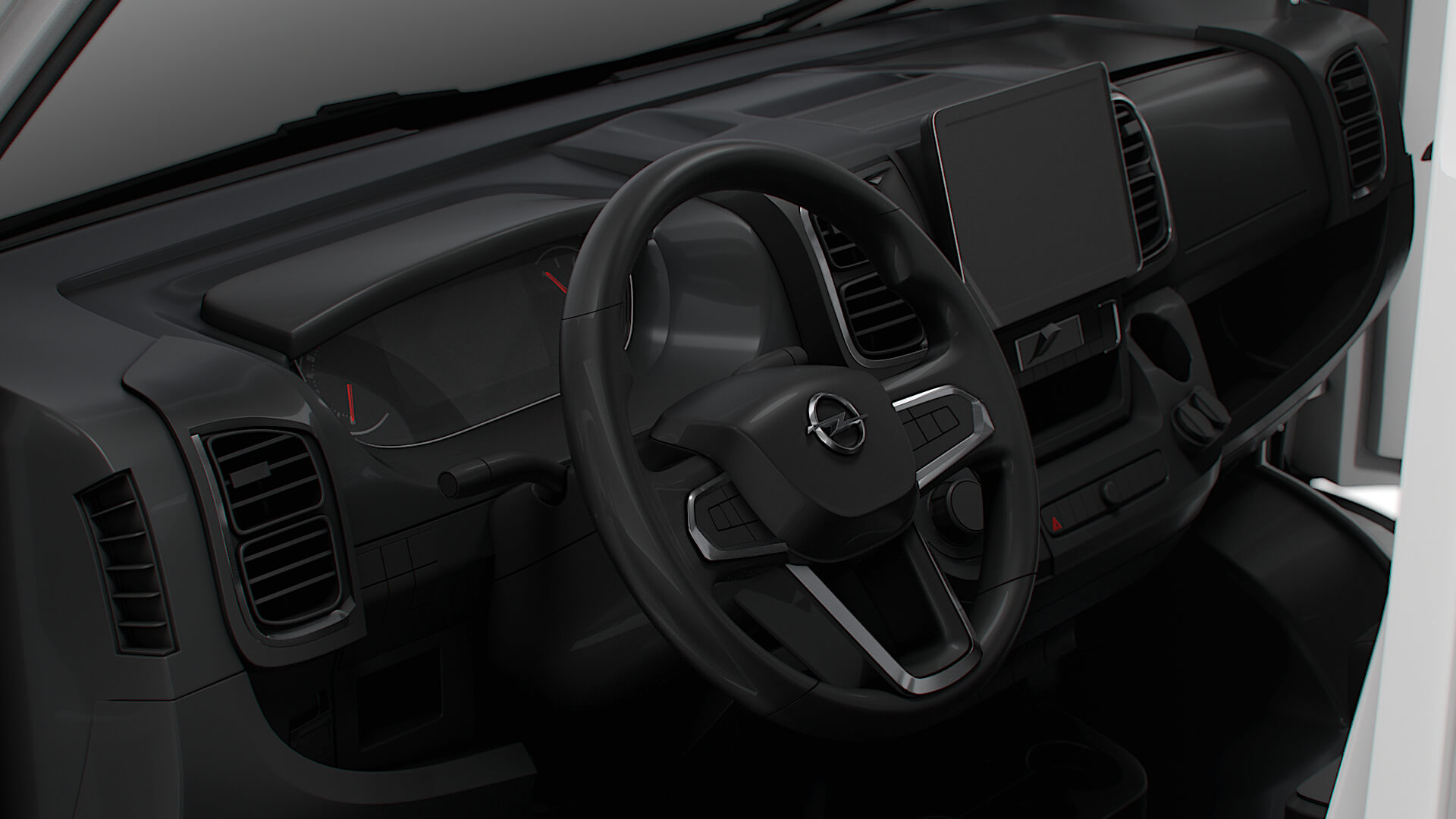 Opel Movano E Van L4H3 HQ Interior 2025 3D Model by Creator 3D