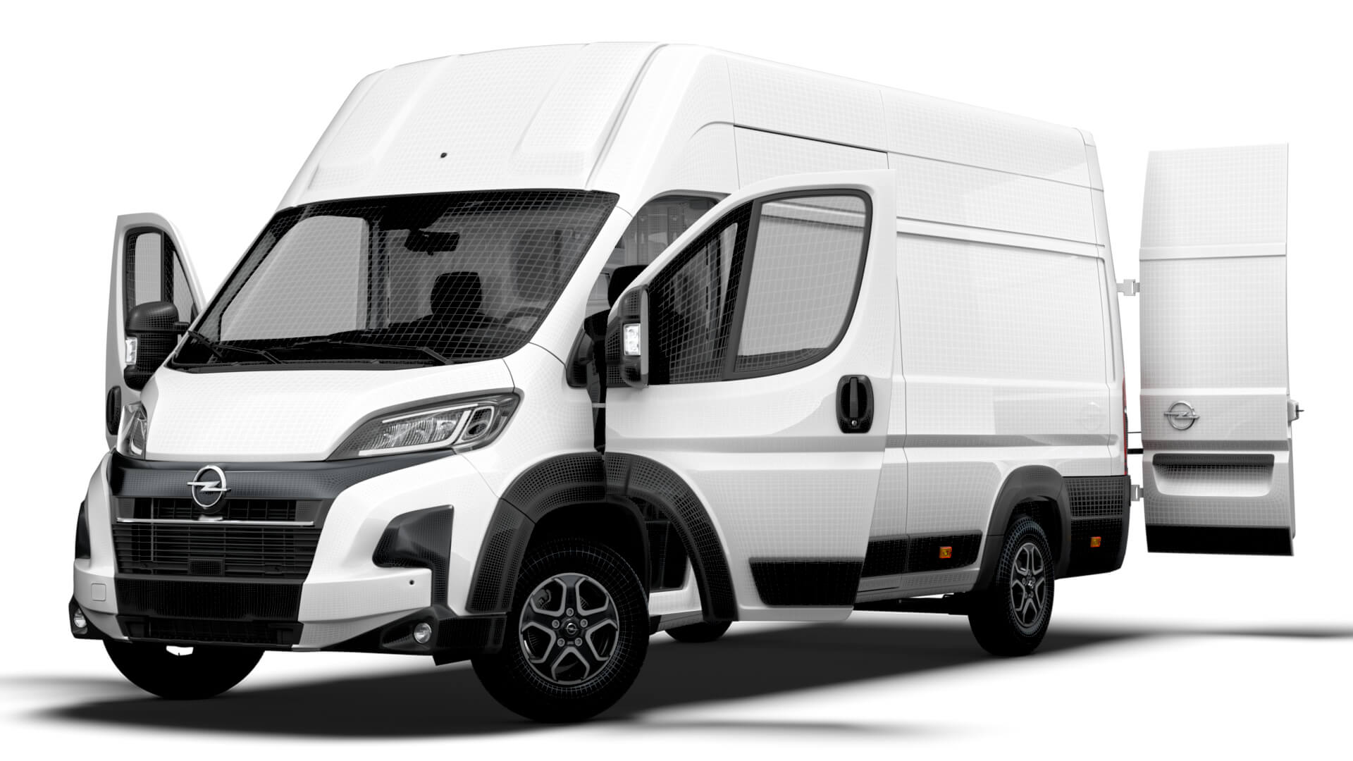 Opel Movano E Van L4H3 HQ Interior 2025 3D Model by Creator 3D