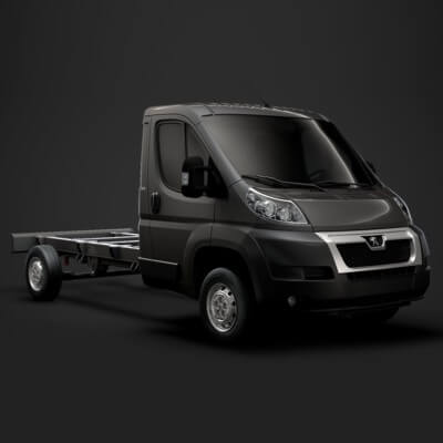 Peugeot Boxer Chassis Truck Single Cab 3800WB 2014