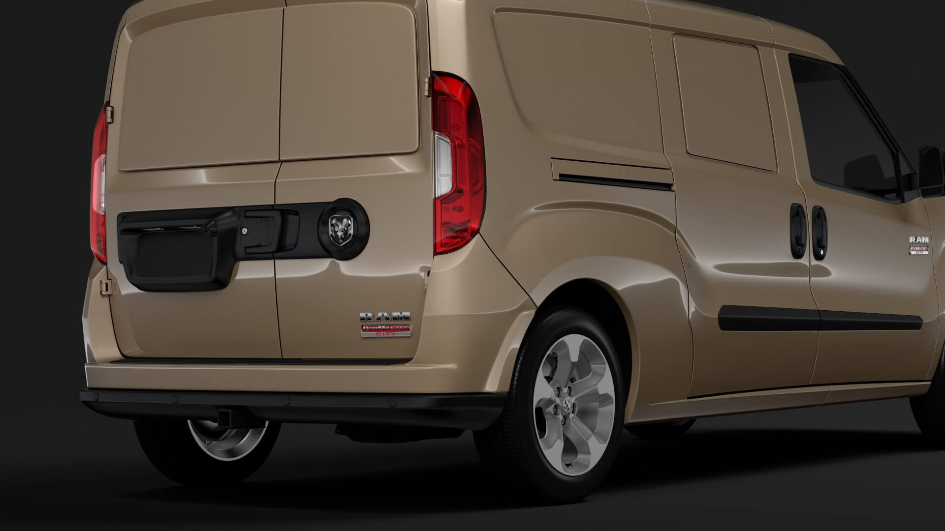 Ram ProMaster City Tradesman SLT Cargo Van 2019 3D Model by Creator 3D