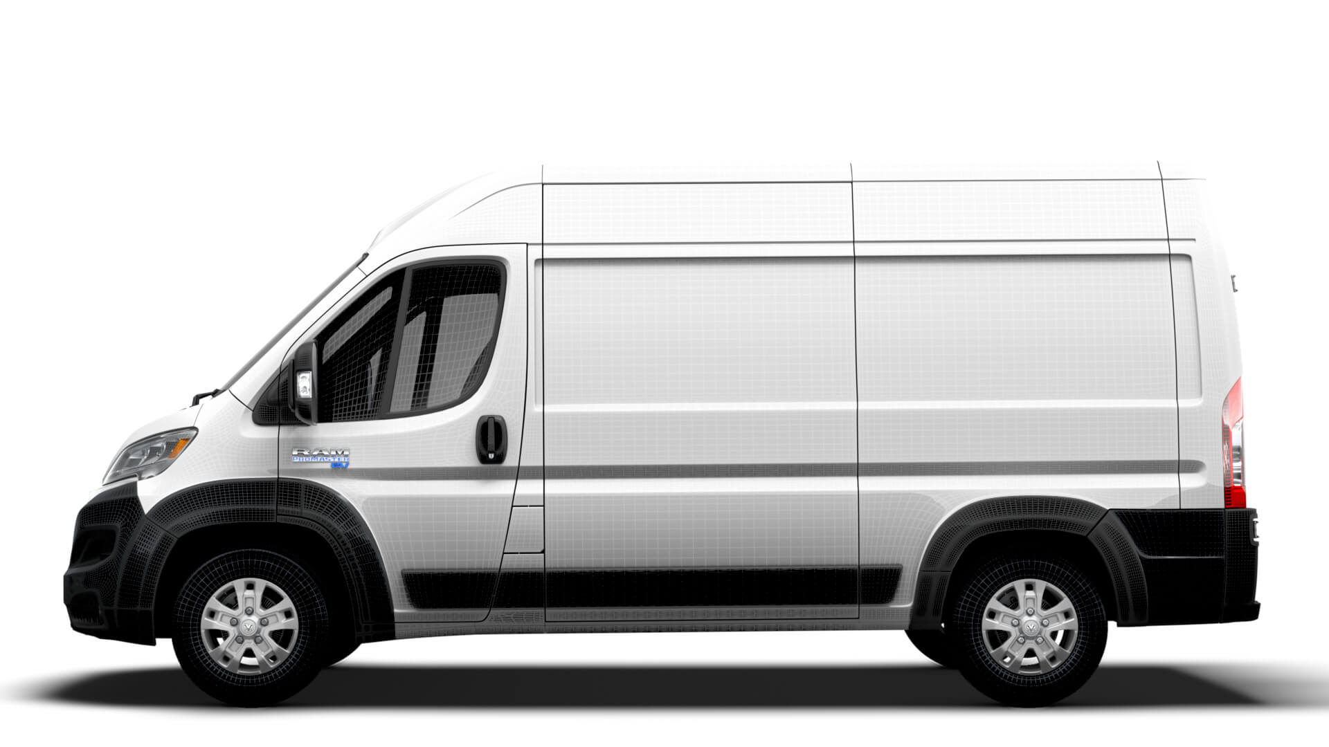 Ram Promaster EV Cargo Van L2H2 2024 3D Model by Creator 3D