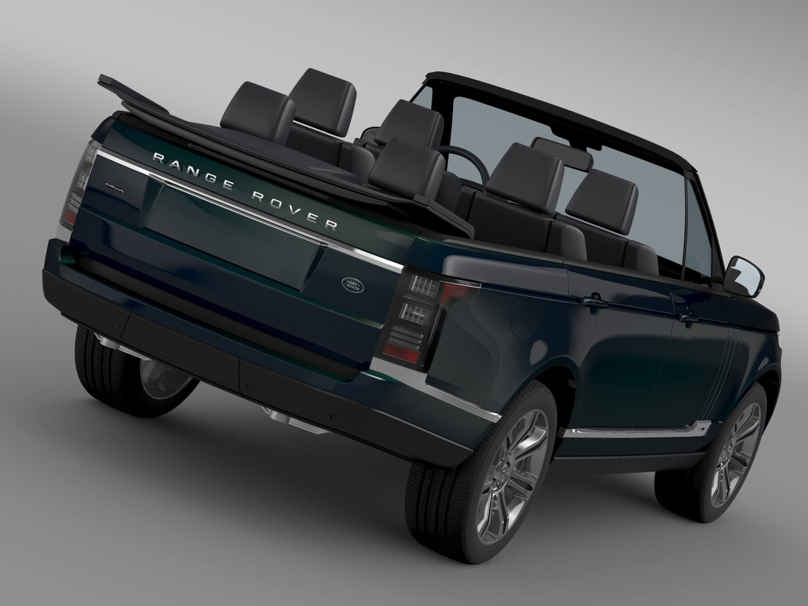 Range Rover Autobiography Black LWB Cabrio L405 2016 - 3D Model by ...