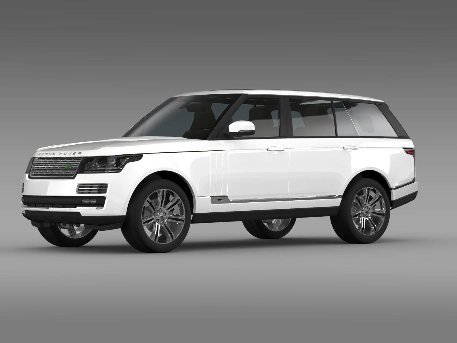 Range Rover Autobiography Black LWB L405 - 3D Model by Creator 3D