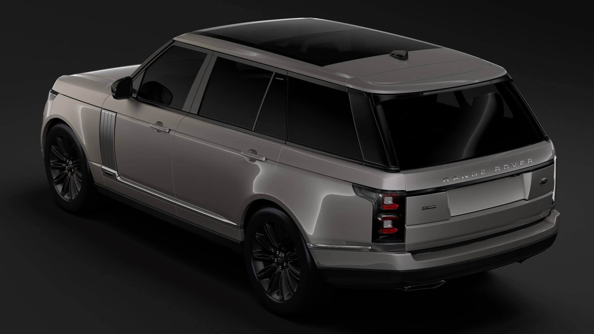Range Rover Autobiography Hybrid LWB L405 2018 - 3D Model by Creator 3D
