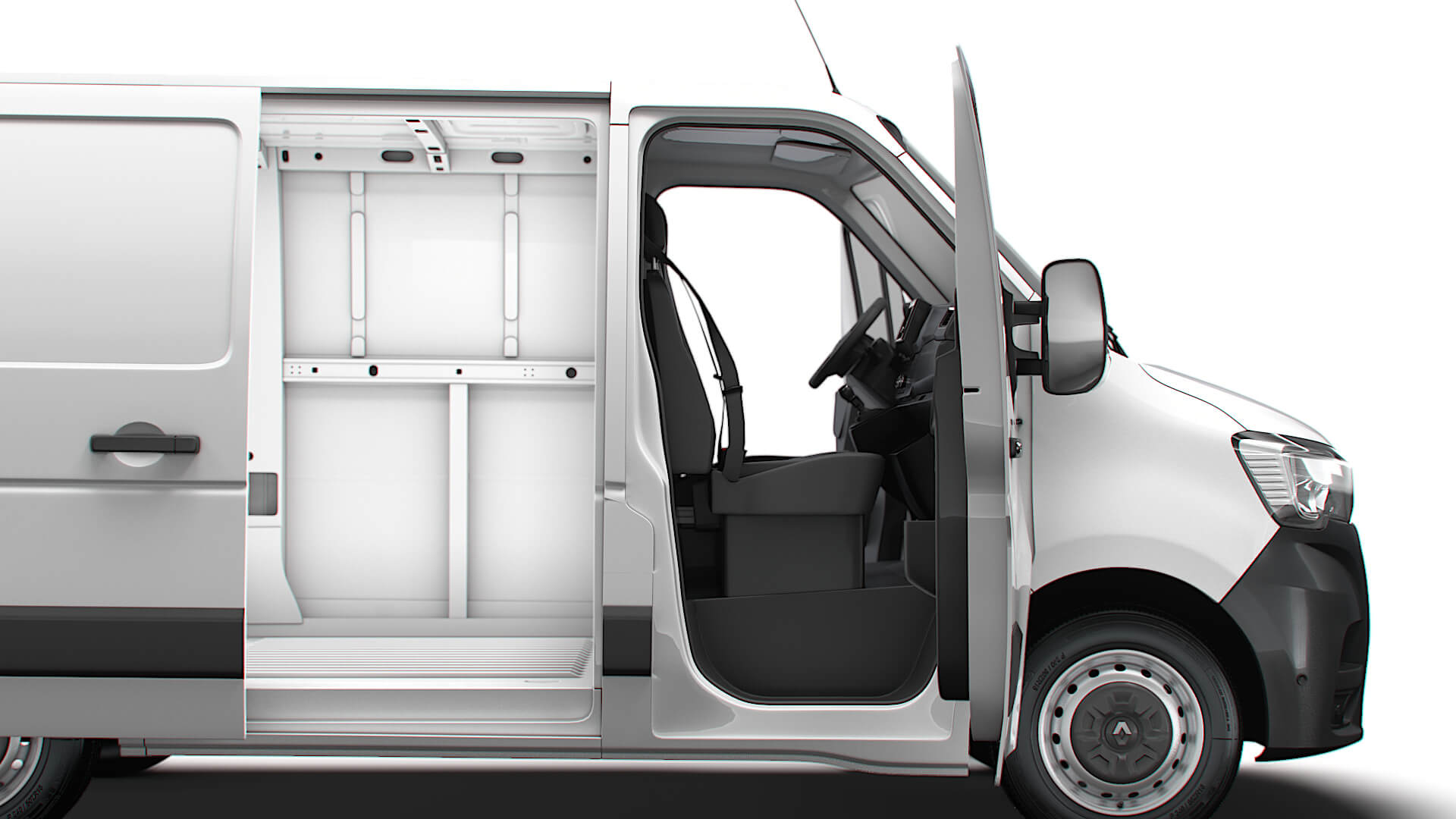 Renault Master L1h1 Masse Laderaum