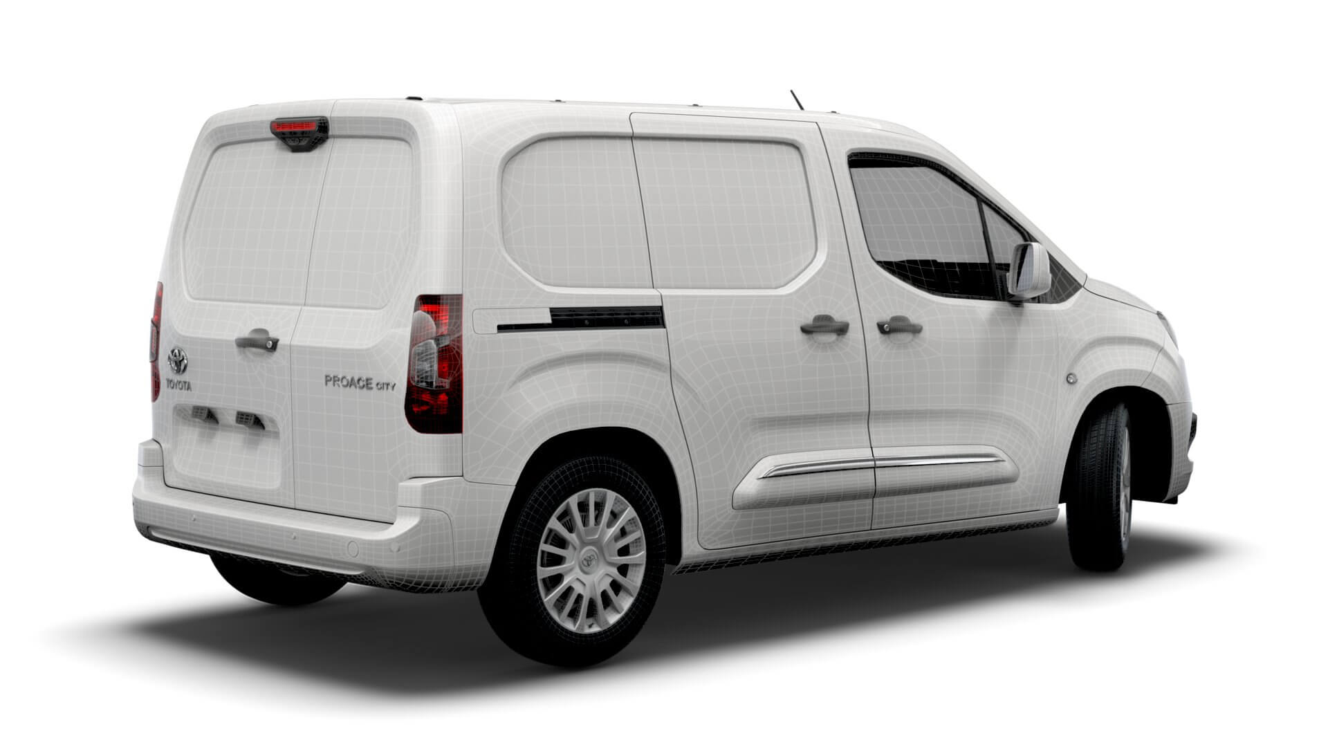 Toyota ProAce City SWB Van 2021 3D Model by Creator 3D