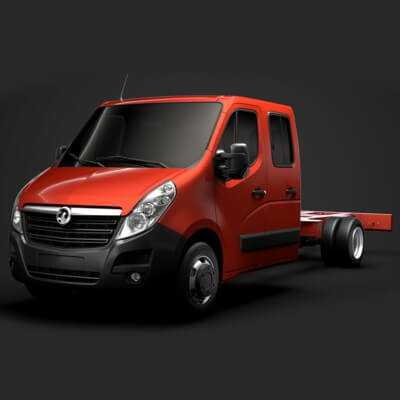Vauxhall Movano CrewCab DW E30 Chassis 2014