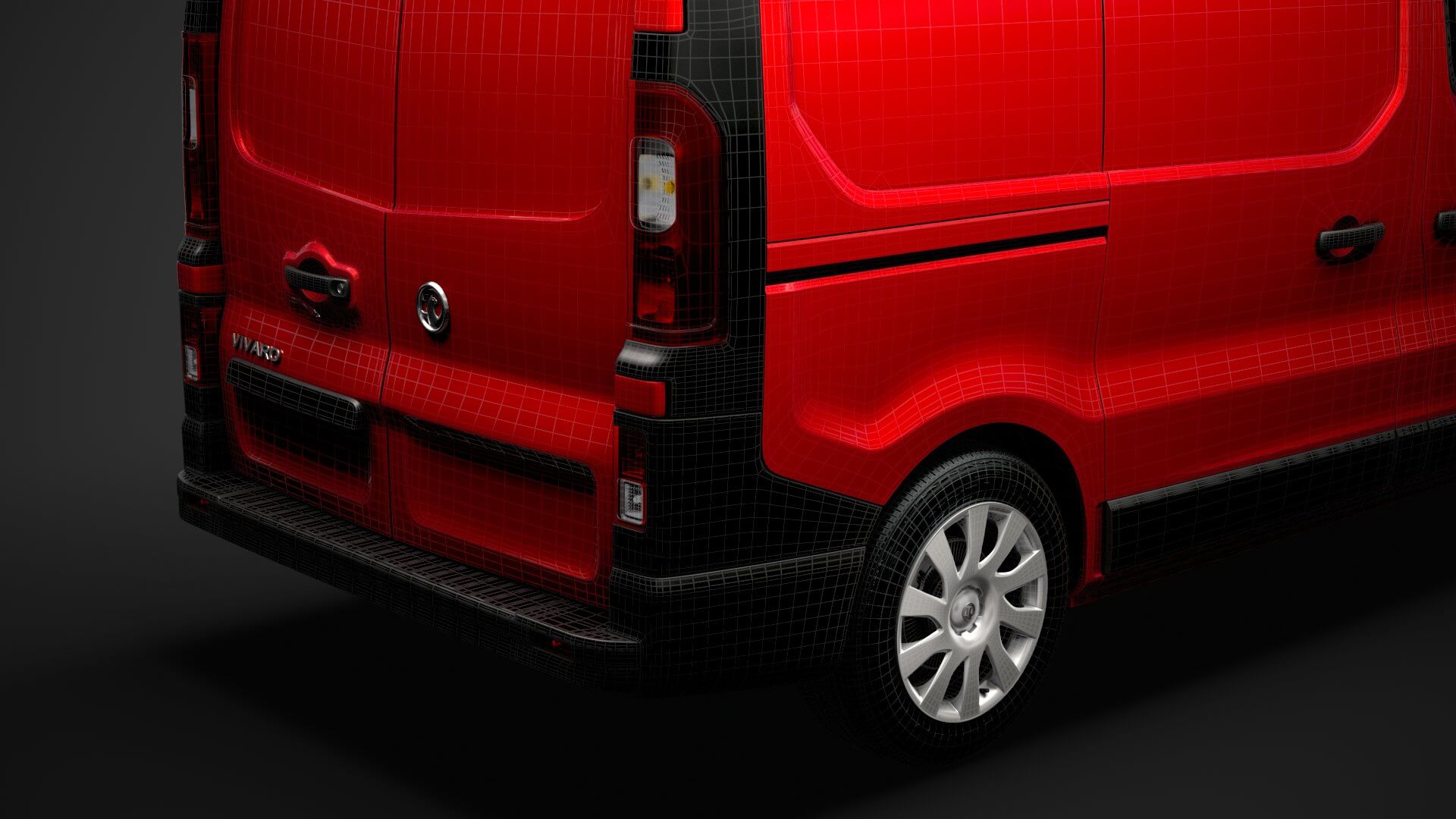 Vauxhall Vivaro Van L1H2 2018 3D Model by Creator 3D