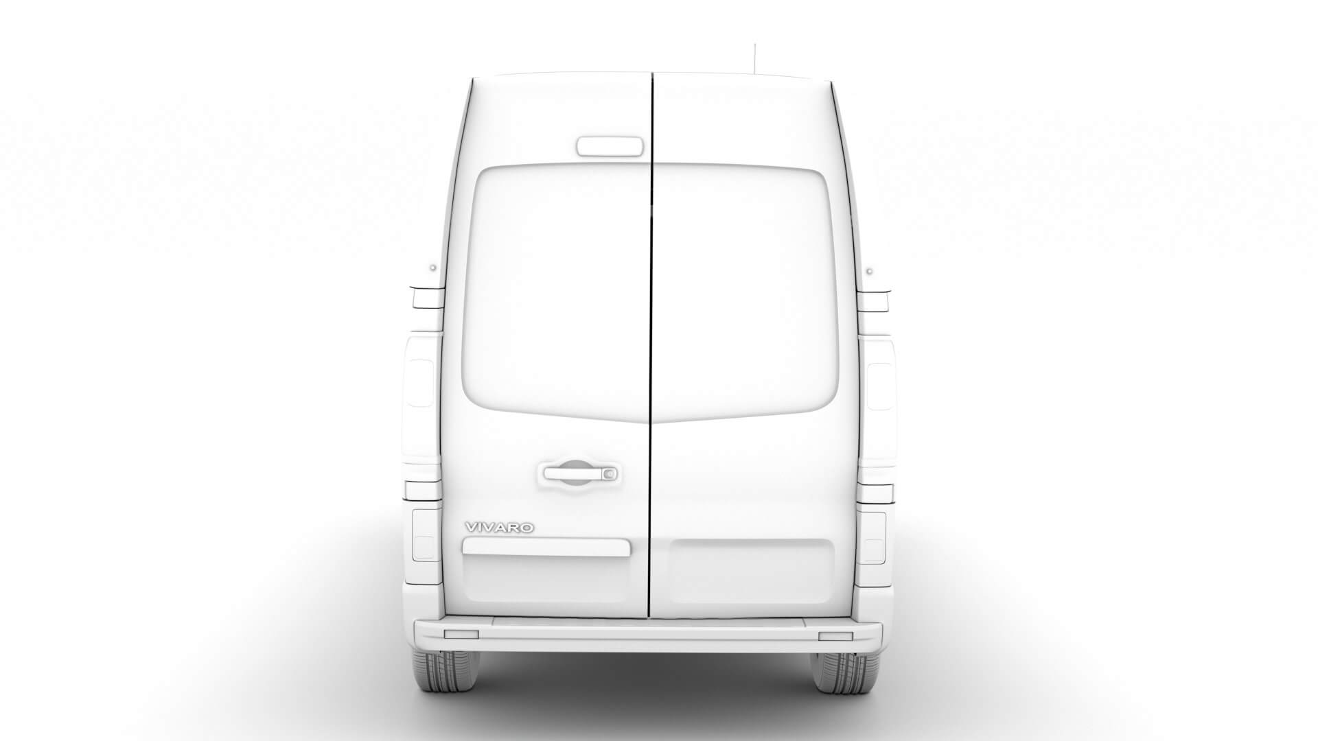 Vauxhall Vivaro Van L2H2 2018 3D Model by Creator 3D