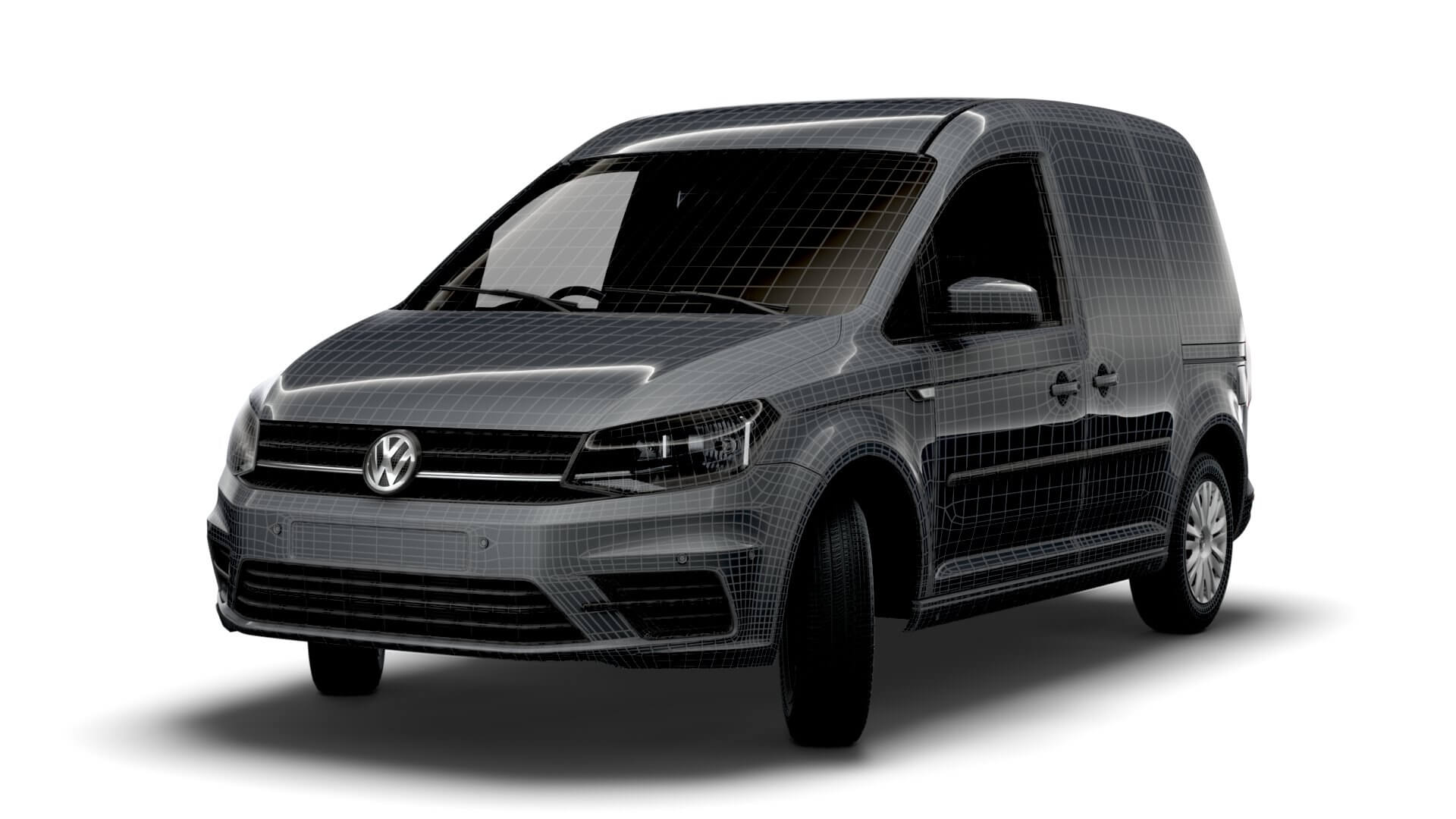 Volkswagen Caddy UKspec Trendline 2020 3D Model by Creator 3D