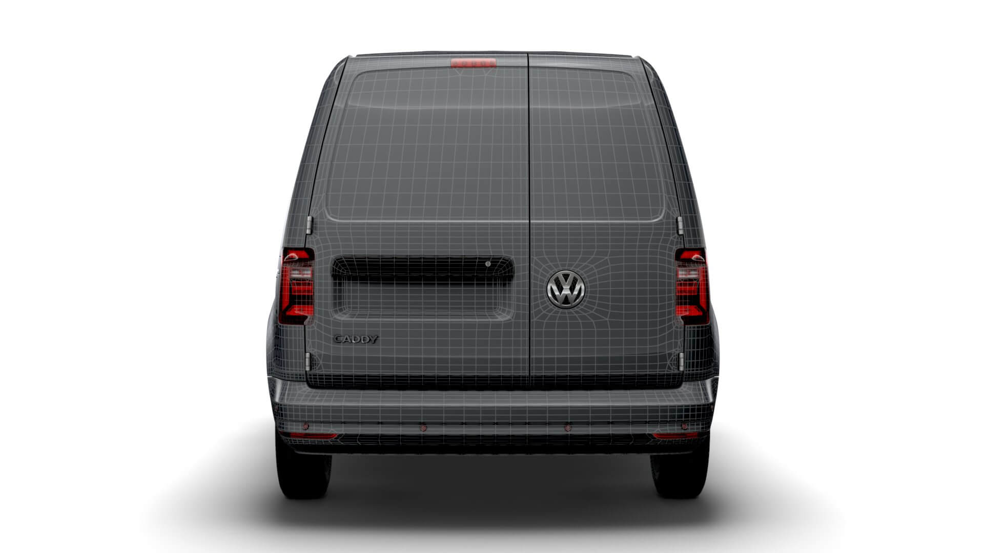 Volkswagen Caddy UKspec Trendline 2020 3D Model by Creator 3D