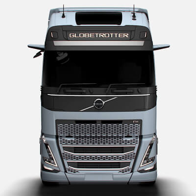 Volvo Fh Rigid Rear View Volvo FH Rigid 6x4 2026 - 3D Model by Creator 3D