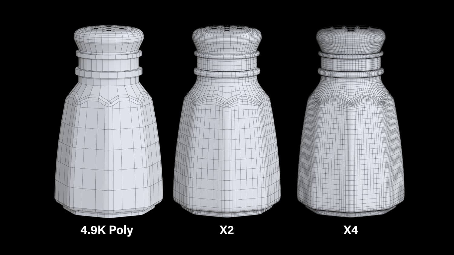 Render Salt Salt and Peppers Shakers - 3D Model by criismora