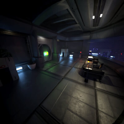 Mass Effect 2 Illium Office DAZ3D by CrypticNull