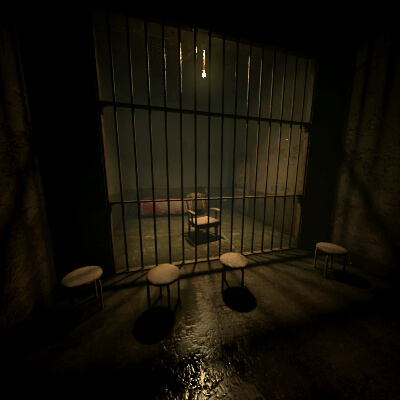 Silent Hill 2 Prison Room Daz3d by CrypticNull