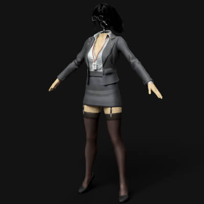 TFD Albion Administrative Outfit G8F by CrypticNull