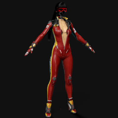 TFD Serena Hi-Racing Suit G8F by CrypticNull