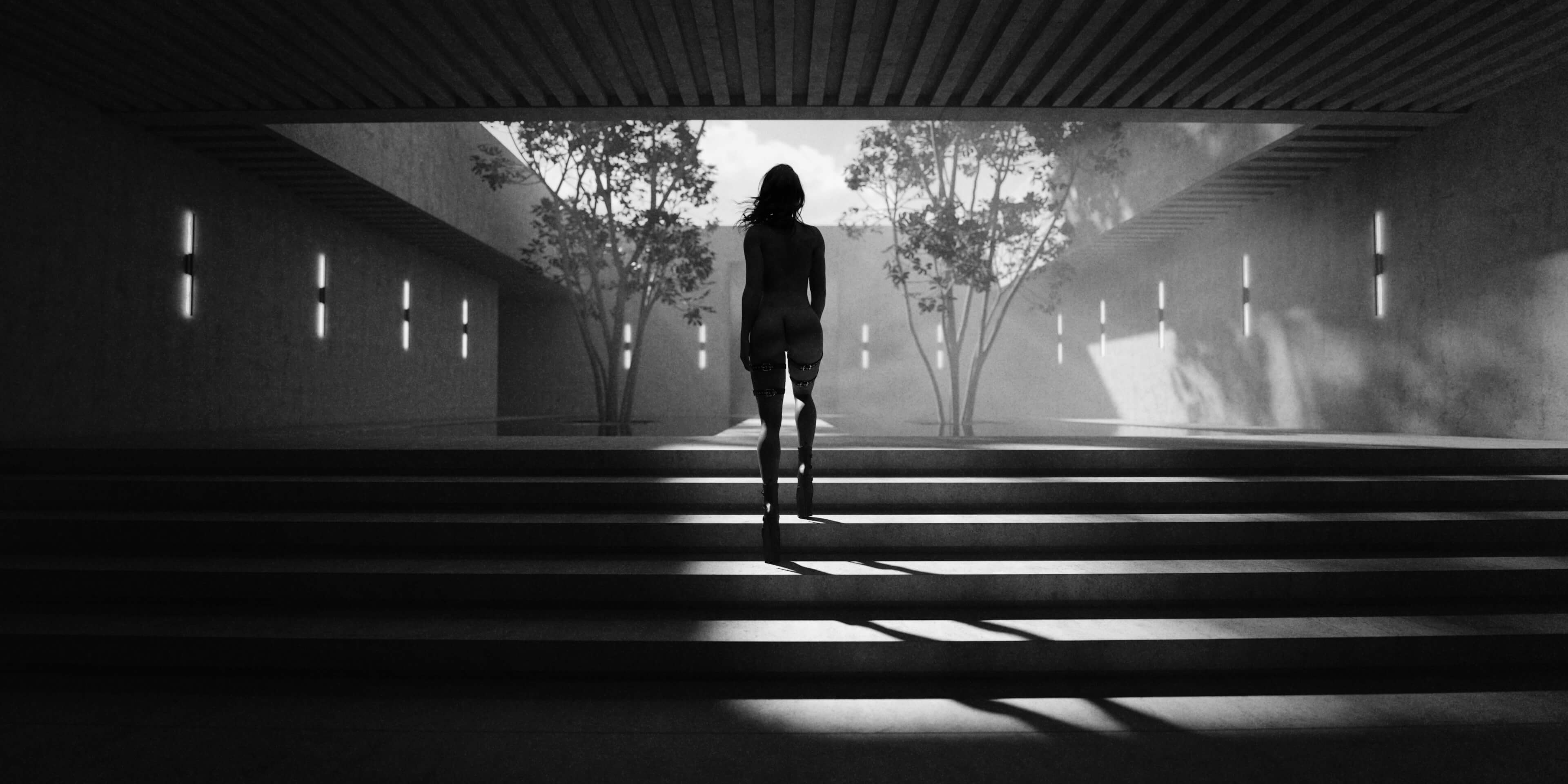 Arrival 3D Render, Digital Art by crz
