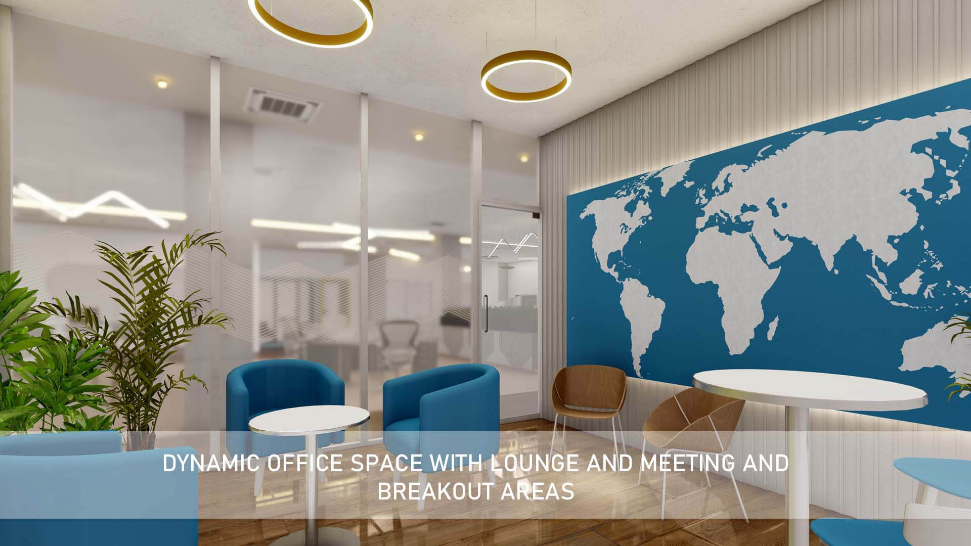 Dynamic Office Space With Lounge and Meeting and Breakout - 3D Model by ...