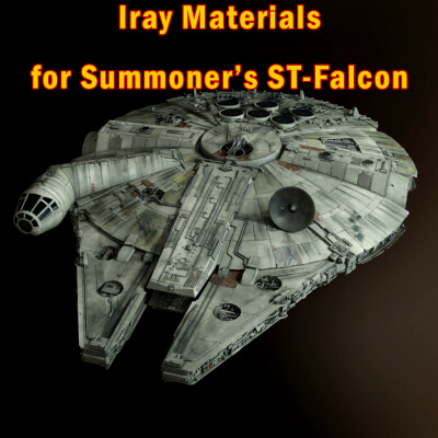Iray Materials for Summoners ST-Falcon