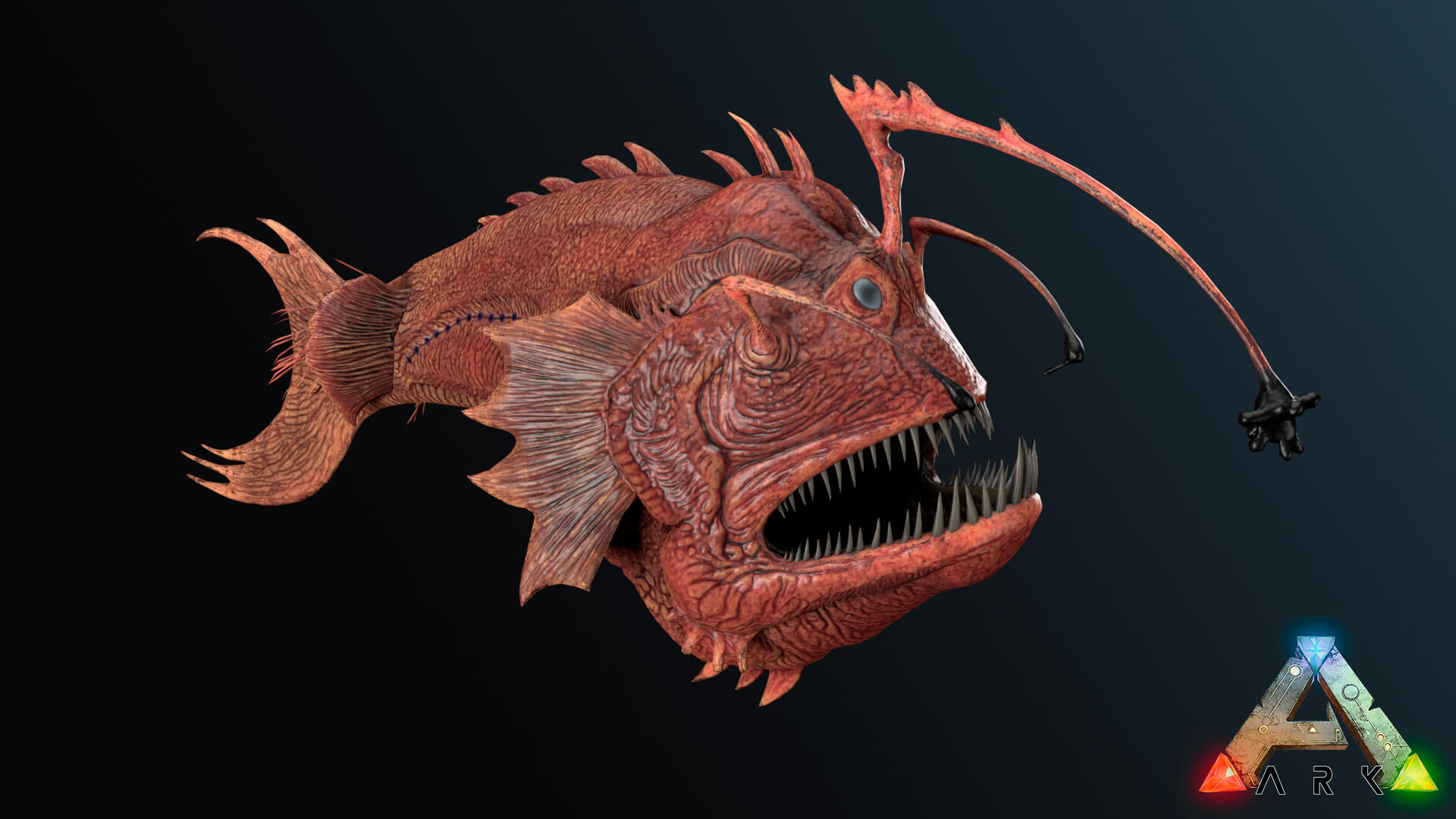 Ark: Survival Evolved - Anglerfish 3D Model by Cyberon1ck
