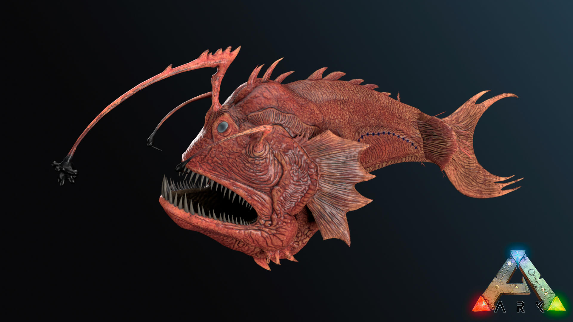 Ark: Survival Evolved - Anglerfish 3D Model by Cyberon1ck