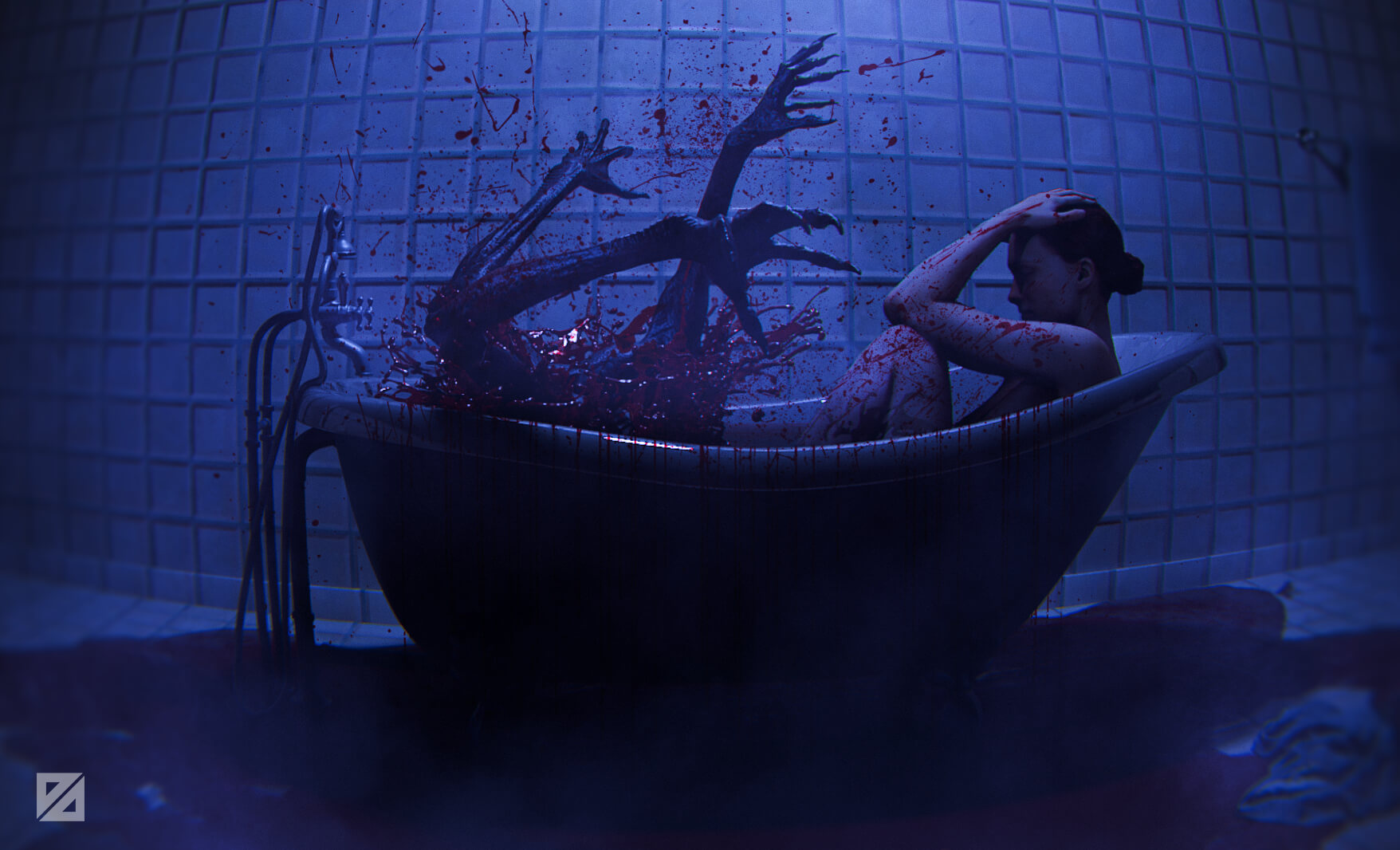 The Worst Nightmare 2 3D Render, Digital Art by daedaedabe
