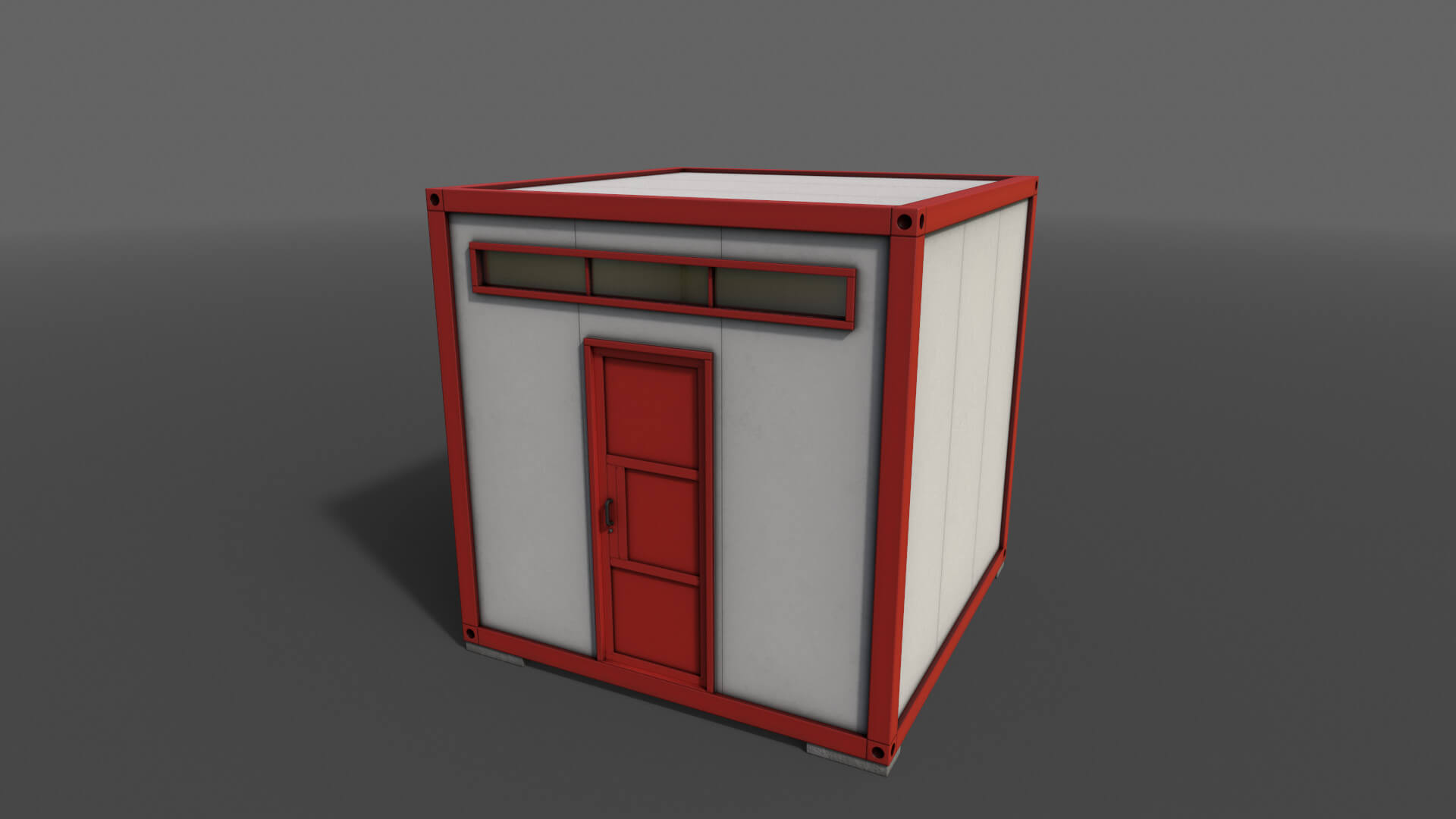 Container House AB V2 - 3D Model by DaikLord