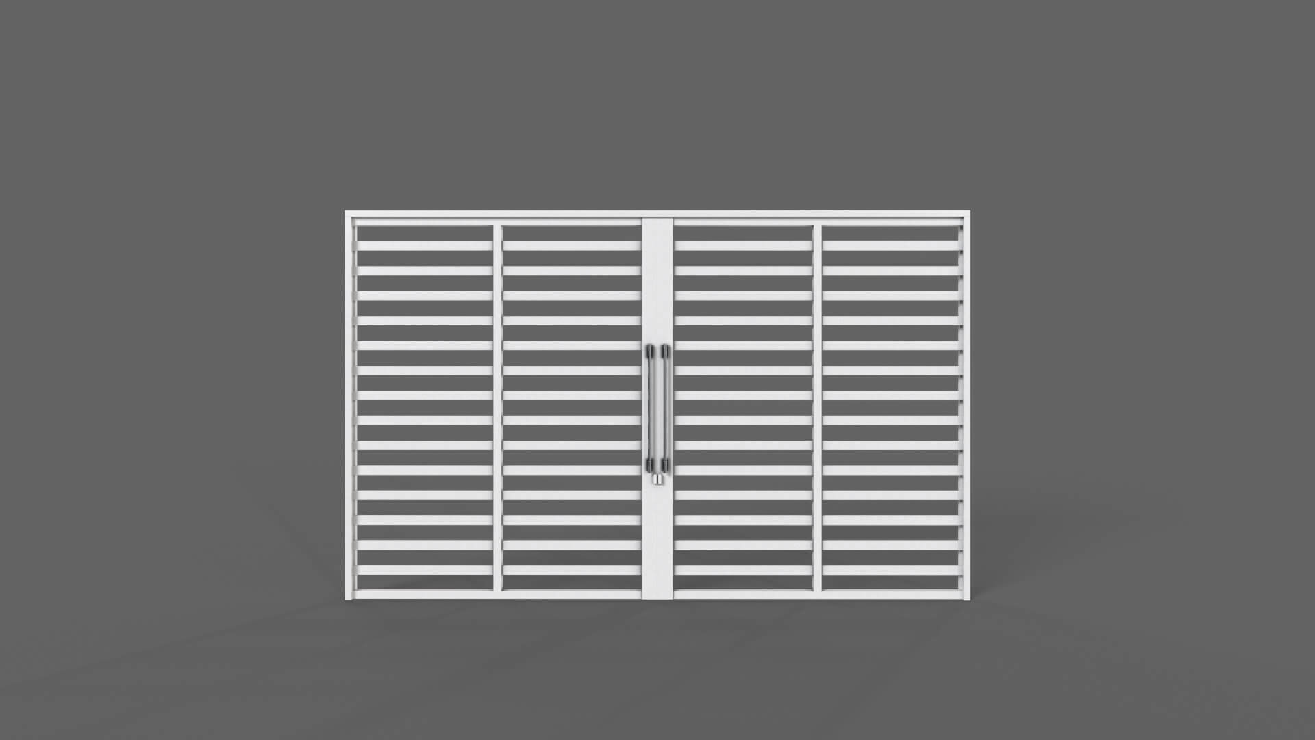 Industrial Gate 3 - 3D Model by DaikLord