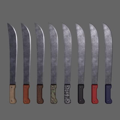 Machete - 3D Model by DaikLord