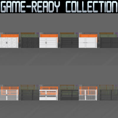 Metal Gate C - Collection by DaikLord