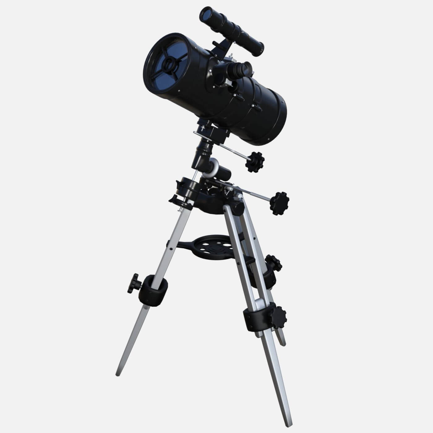 Reflector Telescope 3D Model by Dallas