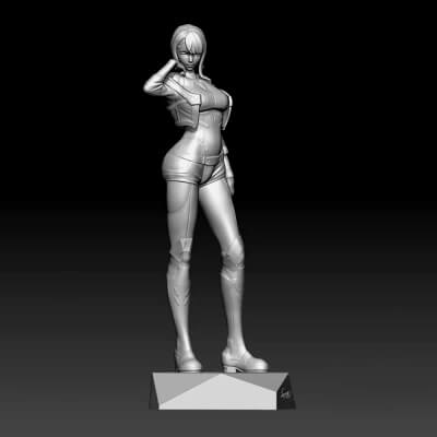 Lucy Cyberpunk 2077 - 3D Model by damariscarson01