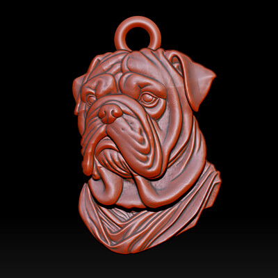 Bulldog Pendant
