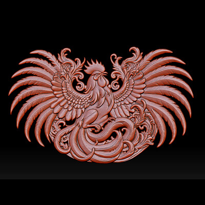 Cockfighting Pendant Jewelry