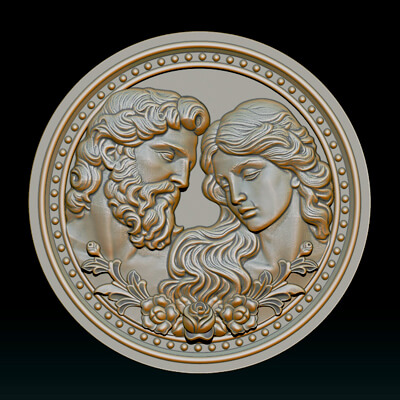 Eternal Love Relief Model