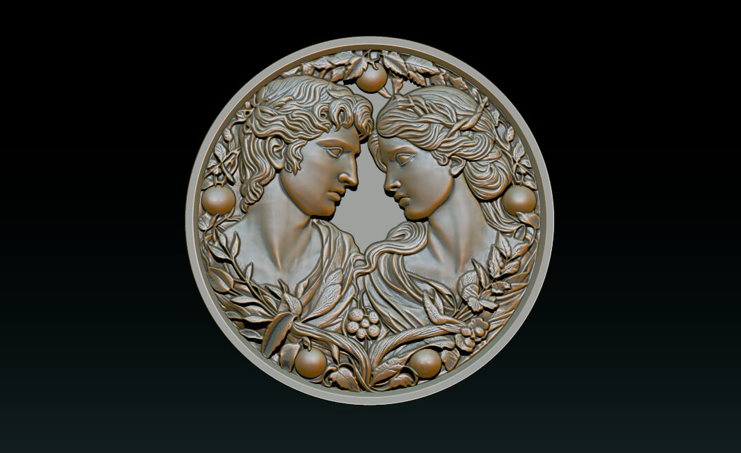 Eternal Love Relief Model by Dang nhat Tan