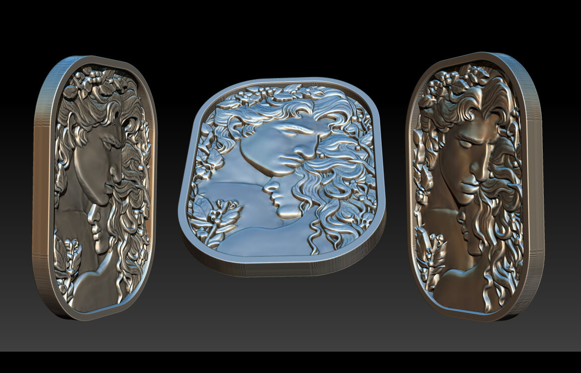 Eternal Love Relief Model by Dang nhat Tan