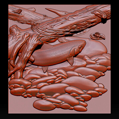 Fish Under Tree &ndash Nature &amp Zen Style