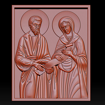 Joachim and Ana Changing Sacred Christian